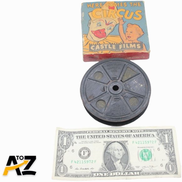 Here Comes The Circus 16mm SOUND Castle Films Headline Edition Untested AS IS - Picture 3 of 9